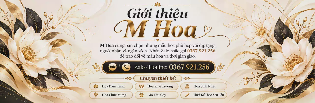 Ảnh bìa Shop hoa tươi Xã Tân Hoà Đồng Tháp - Chọn hoa vừa ý, gửi trao tận tâm